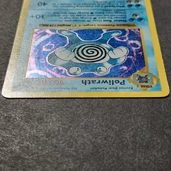 Pokemon TCG Shadowless Poliwrath Base Set 13/102 Holo Rare WOTC - Image 3