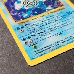 Pokemon TCG Shadowless Poliwrath Base Set 13/102 Holo Rare WOTC - Image 4