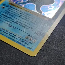 Pokemon TCG Shadowless Poliwrath Base Set 13/102 Holo Rare WOTC - Image 5