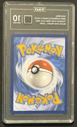 Pokemon Quaxwell Shiny Black Star Promo 083 Paldean Fates TAG 10 GEM MINT - Image 2