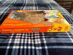 Pokemon TCG Reshiram & Charizard-GX Premium Collection Box Tag Team Sealed - Image 3