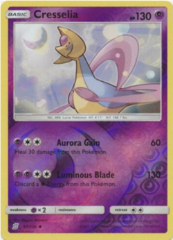 Pokemon - Cresselia - 87/236 - Uncommon - Reverse holo - Unified Minds - NM/M - Image 1