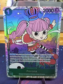 One Piece Card Game Perona OP12-034 Legacy of the Master Foil SR TCG - Image 1