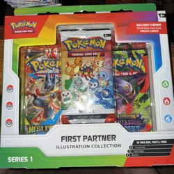 Pokemon First Partner Illustration Collection Series 1 NEW UNOPENED - Image 1