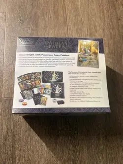 Pokemon Center Elite Trainer Box ETB Scarlet Violet Paldean Fates Sealed New - Image 2