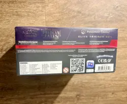 Pokemon Center Elite Trainer Box ETB Scarlet Violet Paldean Fates Sealed New - Image 3