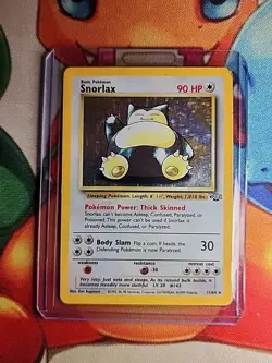 Pokemon TCG Snorlax Jungle 11/64 Holo Rare - MP 🌴 - Image 1