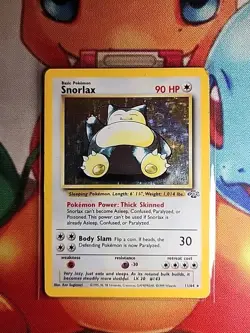 Pokemon TCG Snorlax Jungle 11/64 Holo Rare - MP 🌴 - Image 2