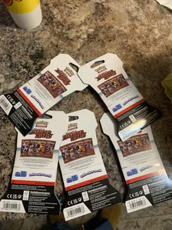 Destined Rivals Pokemon TCG Scarlet & Violet Sealed Booster Packs. 5 pack lot - Image 2