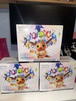 Pokemon TCG Prismatic Evolutions Elite Trainer Box Scarlet & Violet New Sealed - Image 1