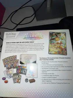 Pokemon TCG Prismatic Evolutions Elite Trainer Box Scarlet & Violet New Sealed - Image 3