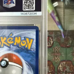 POKEMON XY ANCIENT ORIGINS GYARADOS-HOLO MEGA GYARADOS COLLECTION COSMOS PSA 6 - Image 3