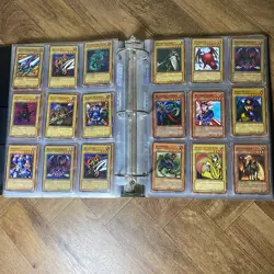 Vintage Yu-Gi-Oh 350+ Card Lot Binder Collection + 3 Game Mats - Image 5