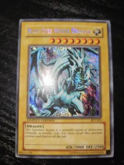 Yugioh Blue-Eyes White Dragon BPT-003 Secret Rare Limited 2002 Collectors Tin NM - Image 2