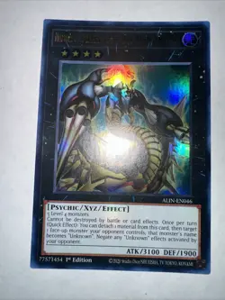 Yugioh Number 69: Heraldry Crest - Dark Matter Demolition Ultra Rare - Image 4