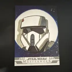 Topps Star Wars Masterwork Shoretrooper 1/1 Sketch Card Signed by Erik Medina - Image 1