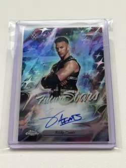 2026 Topps Chrome WWE #RICKY SAINTS# on card auto Future Stars FSA-RIC - Image 1
