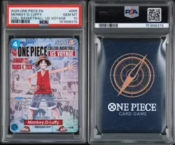 2026 ONE PIECE PROMOS ONE PIECE COLLEGE BK: US VOYAGE MONKEY D. LUFFY PSA 10 GEM - Image 2