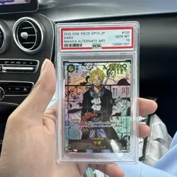 Bandai Sabo OP13-120 Manga Alternate Art Foil One Piece CCG PSA 10 Japanese 2025 - Image 1