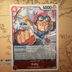 Koby PRB02-001 Rare Premium Booster The Best Vol. 2 One Piece Mint NM - Image 1