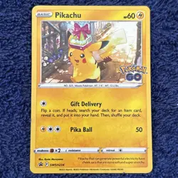 Pikachu SWSH234 Sword & Shield Black Star Promo Holo Pokemon Card NM - Image 1