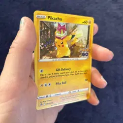 Pikachu SWSH234 Sword & Shield Black Star Promo Holo Pokemon Card NM - Image 3