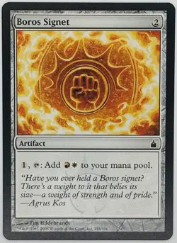 MTG Boros Signet Ravnica: City of Guilds Regular - Image 1