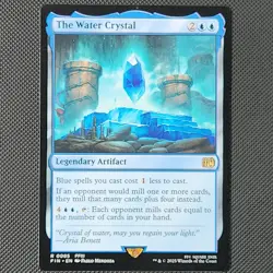 The Water Crystal R 0085 Final Fantasy MTG FIN EN pack fresh magic Gathering - Image 1