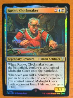 MTG Rusko, Clockmaker Mystery Booster 2 Foil - Image 1