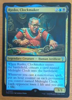 MTG Rusko, Clockmaker Mystery Booster 2 Foil - Image 2