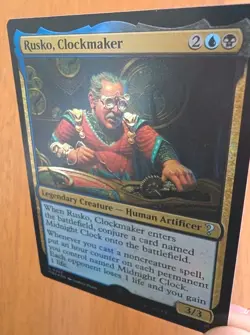 MTG Rusko, Clockmaker Mystery Booster 2 Foil - Image 4