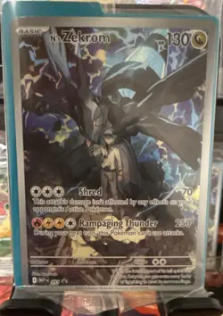 Pokemon N's Zekrom Me: Mega Evolution Promo 031 Basic 130 HP English Bun Toujo - Image 1