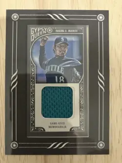 2015 Topps Gypsy Queen Framed Mini Relics #GMRHI Hisashi Iwakuma Near Mint - Image 1