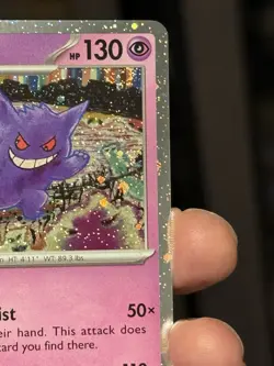 Gengar 094/165 151 Pokemon Sams Club Cosmos Holo Swirl x3 RARE 3 SWIRLS - Image 4