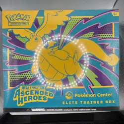 Pokemon TCG: Ascended Heroes Pokemon Center Exclusive ETB *TEAR* - Image 1