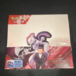 Pokemon Scarlet & Violet Destined Rivals Booster Box Mewtwo Ho-Oh English - Image 1
