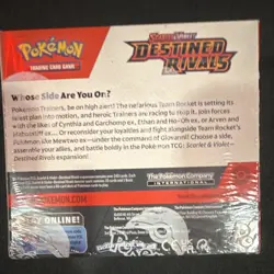 Pokemon Scarlet & Violet Destined Rivals Booster Box Mewtwo Ho-Oh English - Image 3
