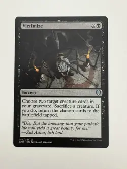 Victimize MTG Magic the Gathering Card NM Near Mint CMR - Image 1