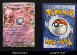 POKEMON SCARLET & VIOLET PROMO TEAM ROCKET'S MEWTWO EX 205 HOLO PROMO - Image 4