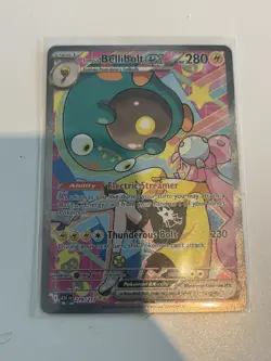 Pokemon TCG - Ascended Heroes Ionos Bellibolt EX SIR #279/217 Mint pack fresh - Image 1