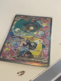 Pokemon TCG - Ascended Heroes Ionos Bellibolt EX SIR #279/217 Mint pack fresh - Image 5