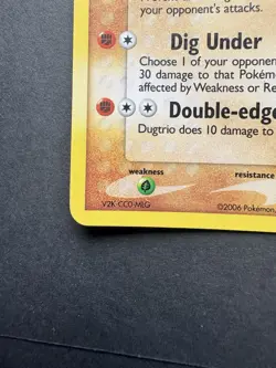 Pokemon TCG - Dugtrio - Reverse Holo (Stamp) - 5/100 Ex Crystal Guardians - NM - Image 5