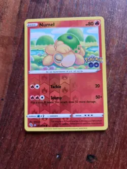 Pokemon numel/ditto peelable Pokemon Go 013/078 Reverse Holo Common - Image 1