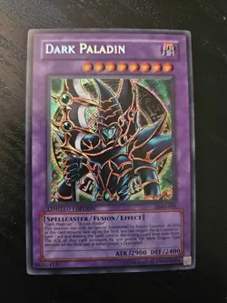 Yugioh Dark Paladin DMG-001 Limited Secret Rare - Image 1