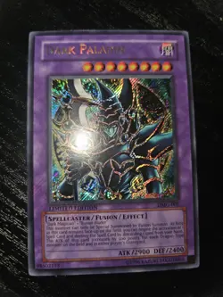 Yugioh Dark Paladin DMG-001 Limited Secret Rare - Image 2