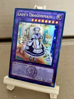 Yu-Gi-Oh! Lady's Dragonmaid BLMM-EN049 Battles of Legend Ultra Rare Foil 1st Ed - Image 1
