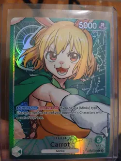 One Piece - Two Legends - Carrot OP08-021 Leader Alt Art - English NM TCG - Image 1