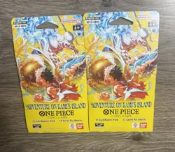 One Piece TCG OP15-EB04 - Sleeved Booster Packs (Lot Of 2) New & Sealed - Image 1