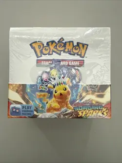 Pokemon TCG: Scarlet & Violet Surging Sparks Booster Box (36 Packs) NEW! SEALED! - Image 1