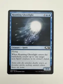 Roaming Ghostlight MTG Magic the Gathering Card NM Near Mint M21 - Image 1
